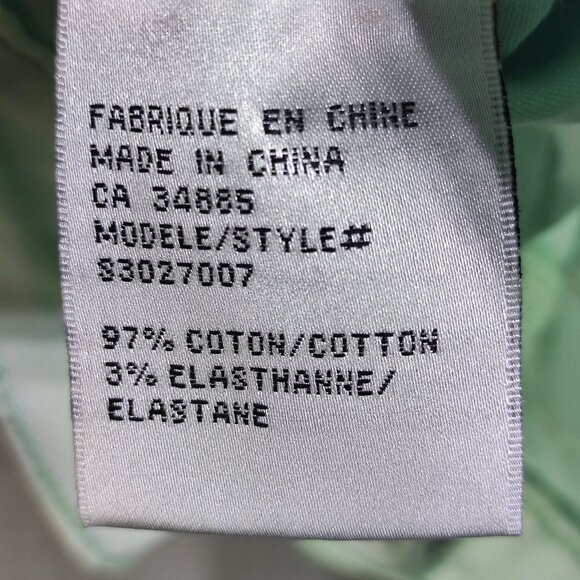 Lady Dutch High Society jeans women's size 28 light mint colour skinny - Picture 6 of 11